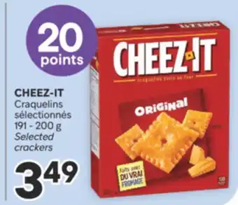 Brunet CHEEZ-IT Craquelins sélectionnés offer
