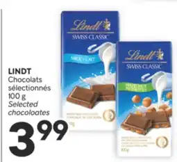 Brunet LINDT Chocolats sélectionnés offer