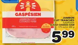 Marches Tradition GASPESIEN SLICED COOKED HAM offer