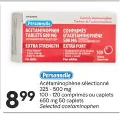 Brunet PERSONNELLE Acétaminophène sélectionné 325 - 500 mg offer