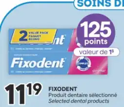 Brunet FIXODENT Produit dentaire sélectionné offer