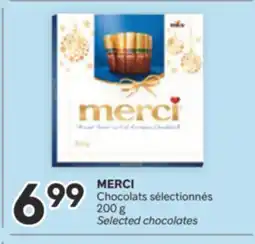 Brunet MERCI Chocolats sélectionnés offer