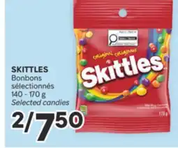 Brunet SKITTLES Bonbons sélectionnés offer