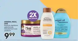 Brunet AVEENO, MAUI, OGX Produits capillaires sélectionnés offer