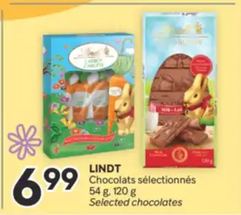 Brunet LINDT CHOCOLATS SÉLECTIONNÉS offer