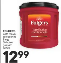 Brunet FOLGERS Café moulu sélectionné offer