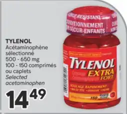 Brunet TYLENOL Acétaminophène sélectionné offer