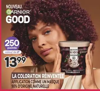 Brunet GARNIER LA COLORATION RÉINVENTÉE APPLICATION COMME UN MASQUE 90% D'ORIGINE NATURELLE offer