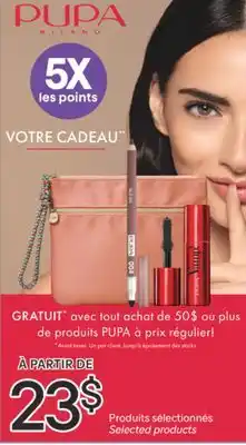 Brunet PUPA Milano Produits sélectionnés offer