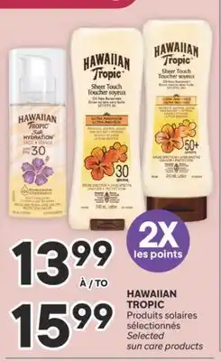 Brunet HAWAIIAN TROPIC Produits solaires sélectionnés offer