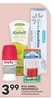 Brunet BYLY, KAMILL, PERSONNELLE Produits sélectionnés offer