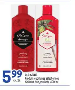 Uniprix OLD SPICE Produits capillaires sélectionnés / Selected hair products offer