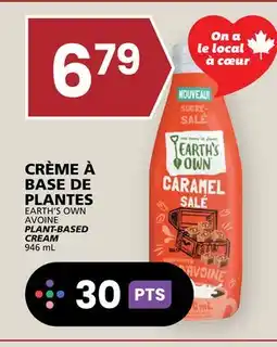 Rachelle-Bery Grocery EARTH'S OWN AVOINE PLANT-BASED CREAM offer