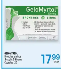 Uniprix GELOMYRTOL Bronches et sinus / Bronchi & Sinuses offer