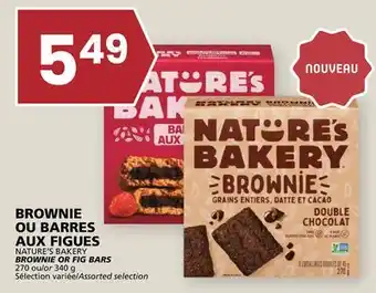 Rachelle-Bery Grocery NATURE'S BAKERY BROWNIE OR FIG BARS offer