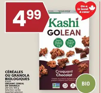 Rachelle-Bery Grocery KASHI ORGANIC CEREAL OR GRANOLA offer