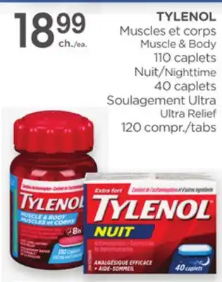 Proxim TYLENOL Muscle & body offer