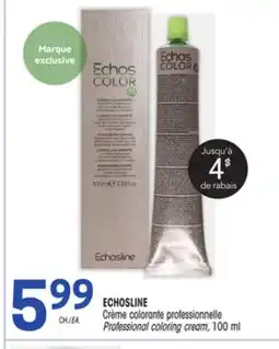 Uniprix ECHOSLINE Crème colorante professionnelle / Professional coloring cream offer