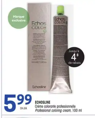 Uniprix ECHOSLINE Crème colorante professionnelle / Professional coloring cream offer