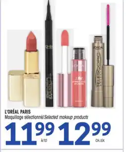 Uniprix L'ORÉAL PARIS Maquillage sélectionné/Selected makeup products offer