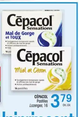 Uniprix CÉPACOL Pastilles/Lozenges offer