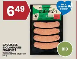 Rachelle-Bery Grocery DU BRETON FRESH ORGANIC SAUSAGES offer