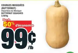 Super C COURGES MUSQUÉES (BUTTERNUT) | BUTTERNUT SQUASHES offer