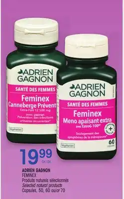 Uniprix ADRIEN GAGNON FEMINEX Produits naturels sélectionnés offer