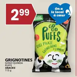 Rachelle-Bery Grocery GOGO QUINOA PUFFS SNACKS offer