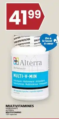 Rachelle-Bery Grocery ALTERRA MULTIVITAMINS offer