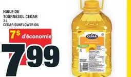 Super C HUILE DE TOURNESOL CEDAR | CEDAR SUNFLOWER OIL offer