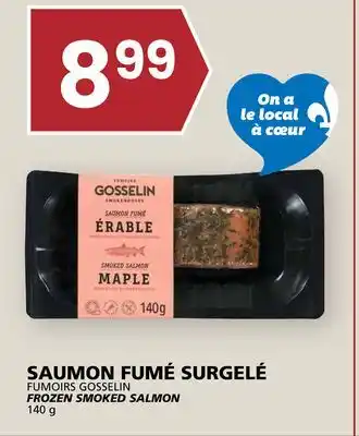 Rachelle-Bery Grocery FUMOIRS GOSSELIN FROZEN SMOKED SALMON offer