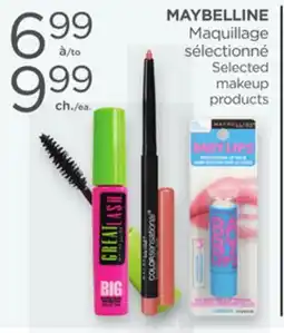 Proxim MAYBELLINE Selected makeup products offer