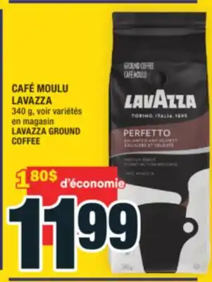 Super C CAFÉ MOULU LAVAZZA offer