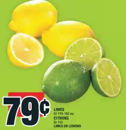 Super C LIMES ou CITRONS | LIMES OR LEMONS offer