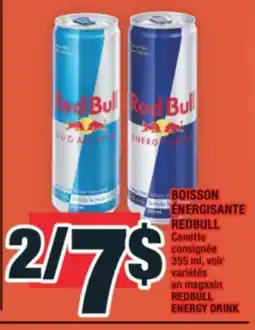 Super C BOISSON ÉNERGISANTE REDBULL | REDBULL ENERGY DRINK offer