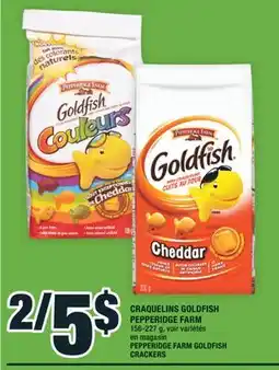 Super C CRAQUELINS GOLDFISH PEPPERIDGE FARM | PEPPERIDGE FARM GOLDFISH CRACKERS offer