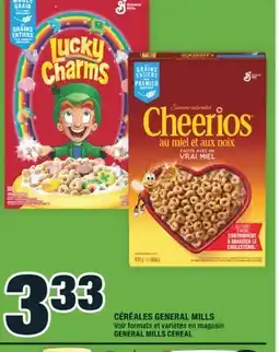 Super C CÉRÉALES GENERAL MILLS | GENERAL MILLS CEREAL offer