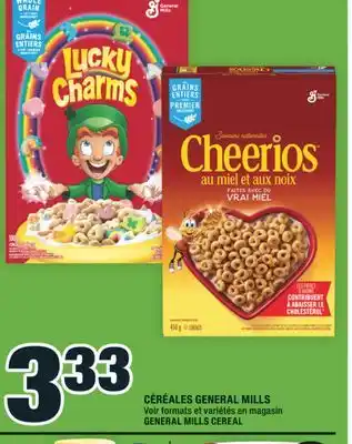 Super C CÉRÉALES GENERAL MILLS | GENERAL MILLS CEREAL offer