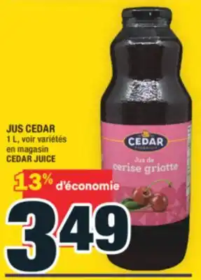 Super C JUS CEDAR | CEDAR JUICE offer