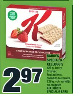 Super C BARRES SPECIAL K KELLOGG'S offer