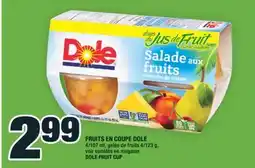 Super C FRUITS EN COUPE DOLE | DOLE FRUIT CUP offer