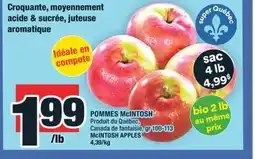 Super C POMMES McINTOSH | McINTOSH APPLES offer