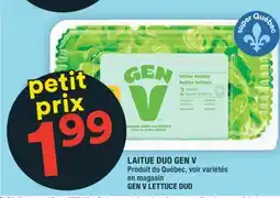 Super C LAITUE DUO GEN V | GEN V LETTUCE DUO offer