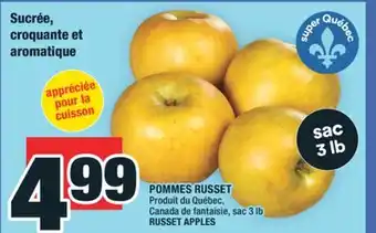 Super C POMMES RUSSET | RUSSET APPLES offer