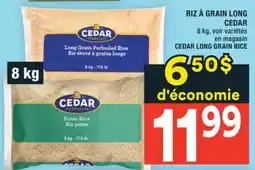 Super C RIZ À GRAIN LONG CEDAR | CEDAR LONG GRAIN RICE offer