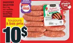 Super C SAUCISSES SELECTION | SELECTION SAUSAGES offer