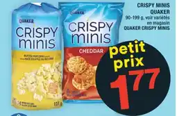 Super C CRISPY MINIS QUAKER | QUAKER CRISPY MINIS offer