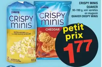 Super C CRISPY MINIS QUAKER | QUAKER CRISPY MINIS offer