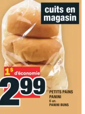 Super C PETITS PAINS PANINI | PANINI BUNS offer